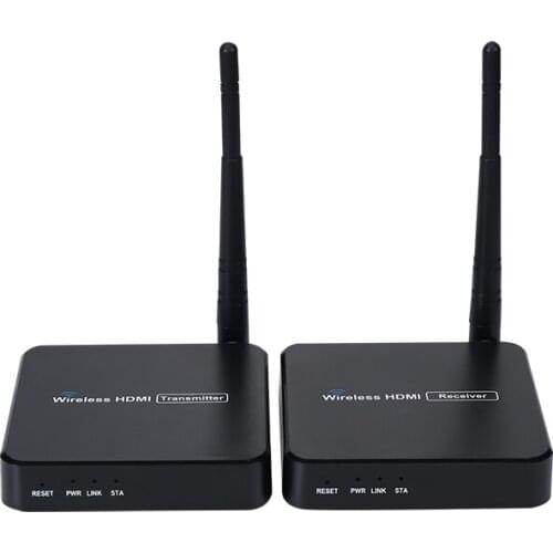 5GHz/2GHz Wireless HDMI video extender 1080P HDMI video transmitter and receiver distance up to 50 meters