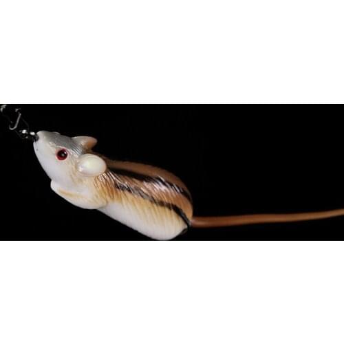 Anti-Corrosion Bionic Silicone Fishing Bait 8g 11g Simulation Mouse Silicone Soft Lure High Quality Fishing Lure Soft Bait