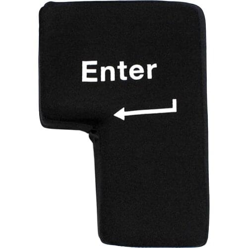 Big Enter Key USB Pillow Office Desktop Supersized Nap Pillow Stress Relife