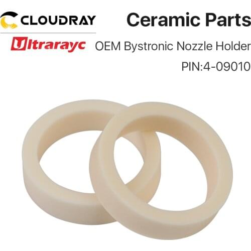 Ultrarayc OEM Bystronic Ceramic Ring Nozzle Holder for Fiber Laser Cutting Head PIN 4-01910