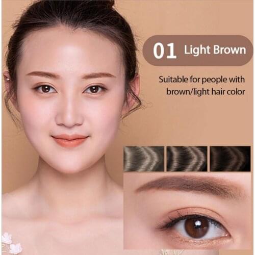 Air Cushion Eyebrow Cream Eyebrow Pencil Natural Anti-sweat Wild Eyebrow Cream Eyebrow Powder Is Not Easy To Smudge TSLM1