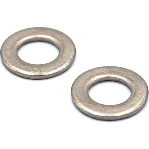 LOT 50 M6 TA2 GR2 Titanium Bolt Screw Spacer Flat Washer Anti Acid Corrosion