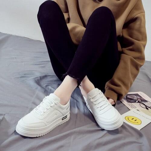 New Arrival Womens Spring Platform Shoes , White,Green,Rubber Sole Kawaii Shoes,Non Slip Comfort Casual Shoes,Trainers Sneakers