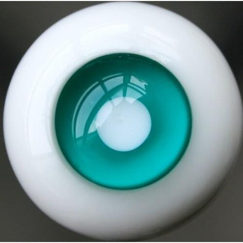 [wamami] Et75# 8mm Green & Blue For BJD Doll Dollfie Glass Eyes