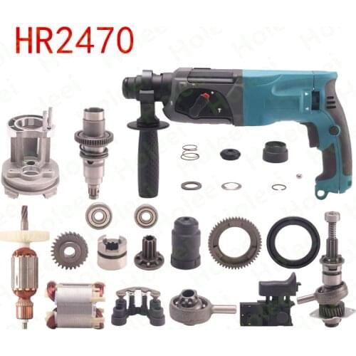 Electric Hammer Impact Drills Replace for MAKITA HR2470 HR 2470 Power Tool Accessories tools part