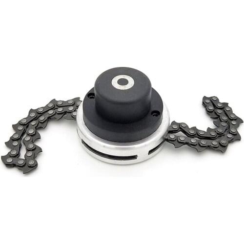Universal 65Mn Trimmer Head Coil Chain Brush Cutter Garden Grass Trimmer Head Upgraded With Thickening Chain For Lawn Mower Part