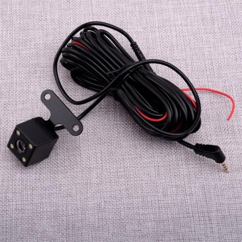 CITALL Universal 4 Pin LED 2.5mm Jack Car Reverse Rear View Backup Parking Camera Driving Recorder