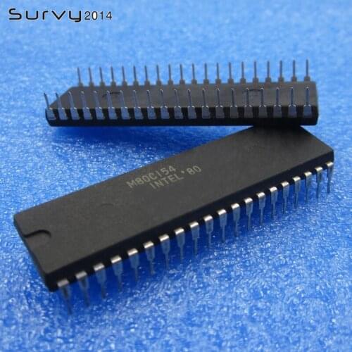 1/5PCS M80C154 M80C154S 80C154 DIP-40 CMOS 8-bit IC AD HIGH QUALITY diy electronics