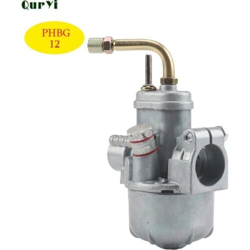 12mm Motorcycle Motorbike Carburetor Puch for Moped Bing Style Carb Stock Maxi Sport Luxe Newport Cobra Carburador Engines E50