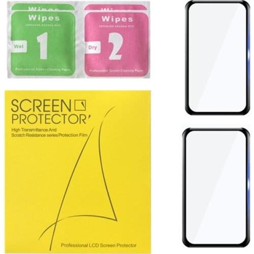 2pcs 3D Curved Protective Film for Huawei Band 6 Soft Glass Screen Protectors Film for Huawei Band 6 Smart Bracelet