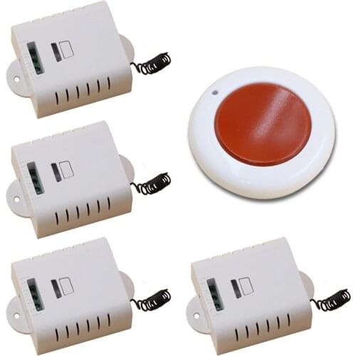 315/433mhz AC85V 110V 220V 250V 1CH Remote Control RF Wireless Remote Control Switch System Transmitter +Receiver with Cover