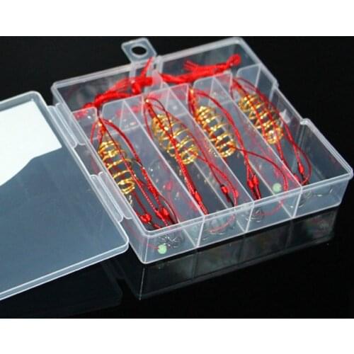 4Pcs/Sets Of Boxed Fishing Hook Explosion Hooks Have Barbed Bomb Hooks Fishing Gear Fishing Lure Bait Trap Feeder Cage Sharp Fis