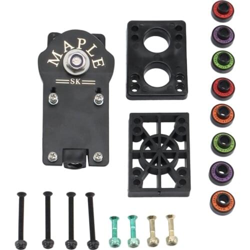 7Inch Land Surfboard Skateboard Bracket Base Surf Skate Trucks C7 Bridges with Integrated ABEC-9 Bearing Kit