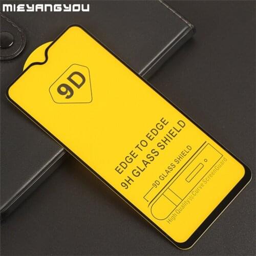 9D Full Cover Tempered Glass on for Samsung Galaxy A50 A30 M20 M30 M10 A20 A20E A40 A80 A70 A60 A90 Screen Protector Glass case