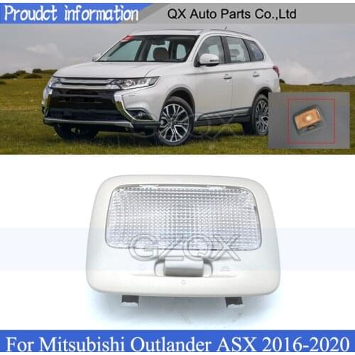 CAPQX Rear Interior Reading Light For Mitsubishi Outlander ASX 2016 2017 2018 2019 2020 Overhead Roof Light Switch