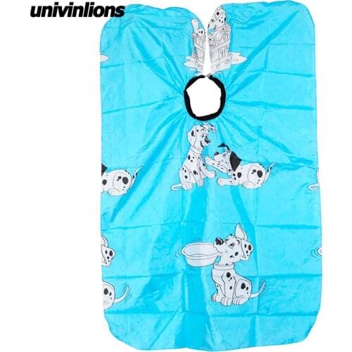Univinlions 80*120 Children Capes Haircut Cloth Kids Child Cutting Hair Waterproof Salon Barber Cape Hairdressing Hair Care Wrap