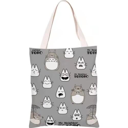 Anime Cartoon Shoulder Bags Canvas bag student Handbag