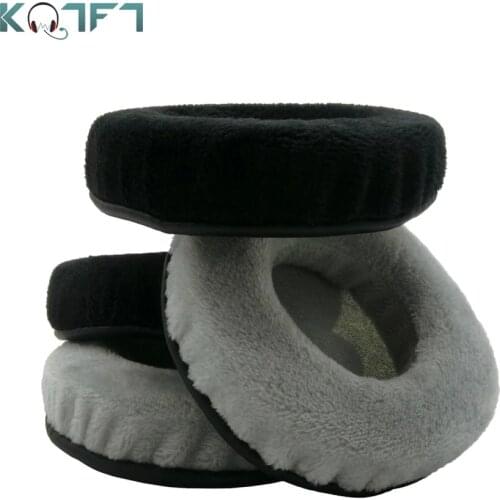 KQTFT 1 Pair of Velvet Replacement EarPads for Superlux HD330 HD660 HD668B HD669 HD681 EVO HD681B HD662 HD662B EarPads