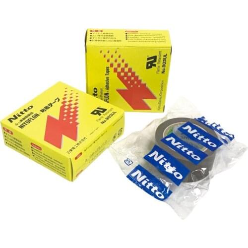 T0.08mm*W25mm*L10m Japan NITTO DENKO Tape NITOFLON Waterproof Single Sided Tape 903UL