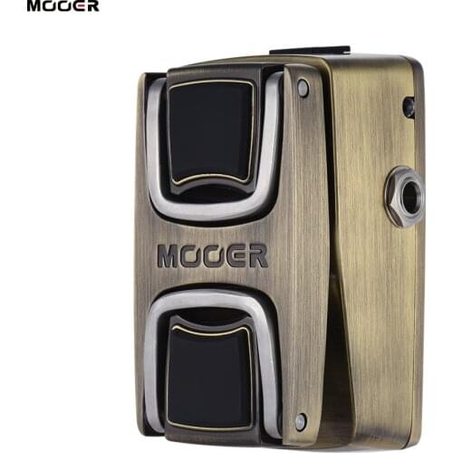 MOOER The Wahter Wah Guitar Effect Pedal Pressure Sensing Switch Full Metal Shell