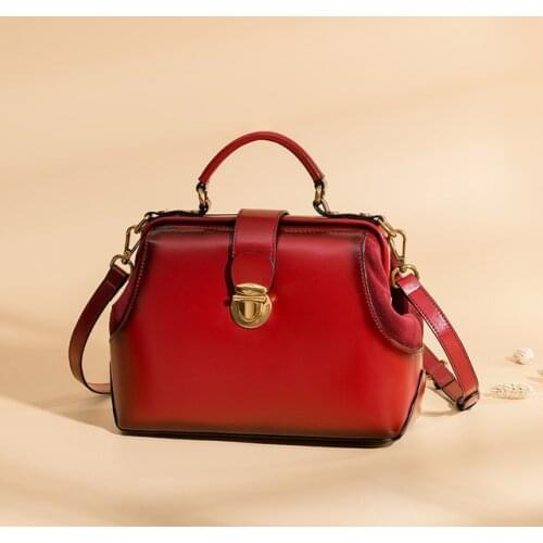 New trend real leather bag women shoulder bags High-end quality designer bags famous brand women bags