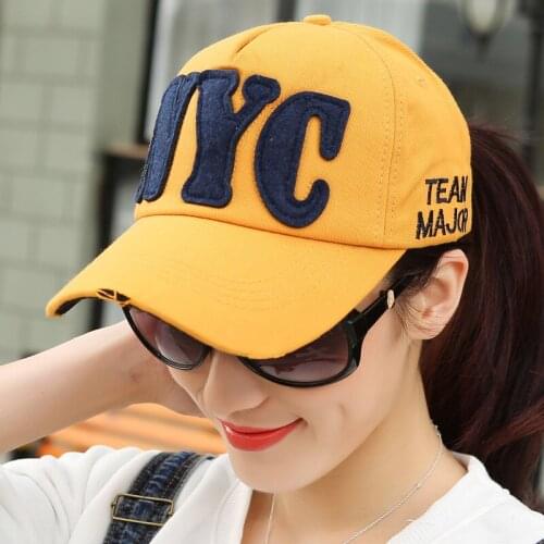 LINJW 2020 New Wholesale Baseball Cap Summer Cotton Hats for Men Spring Letter Embroidery Snapback Caps for Women Baseball Hat