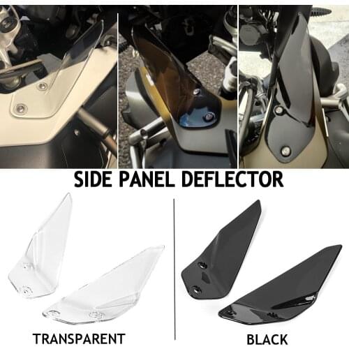 NEW R 1200 1250 GS ADV Side Windshield Windscreen Panel Wind Deflector For BMW R1200GS Adv 2014-2020 R1250GS Adventure 2019-2021