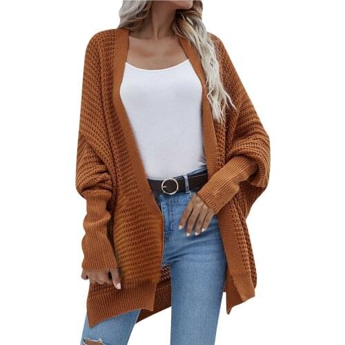 2021 Autumn New Sweater Female Cardigan Loose Streetwear Sweater Coat Knitted Cardigan Women Jacket Women Blouse кардиган gilet