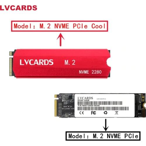 LVcards M2 SSD 128GB 256GB 512g 1TB M.2 PCIe NVME 2280 Internal Hard Disk Hhd Solid State Drive for Laptop Desktop