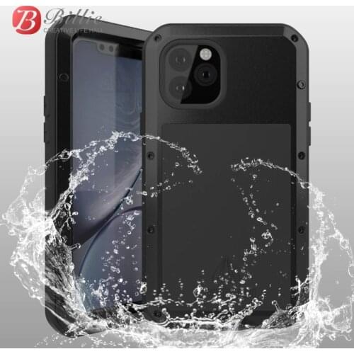 Waterproof Phone Case For iphone 11 Case Shock Dirt Proof Water Resistant Metal Armor Cover For iphone 11Pro /11 Pro Max Caso