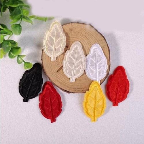 PGY high quality Embroidery feather curtain Patches Iron On Stickers Umbrella Appliques Cute Patches For Stickers Badges