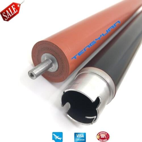 1X Heat Upper Fuser Roller + lower pressure roller for Brother HL4140 HL4150 HL4570 MFC9055 MFC9460 MFC9560 MFC9970 L8250 L835