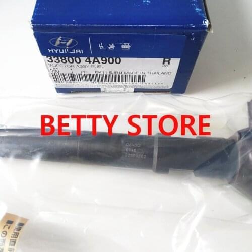 2 PCS,Genuine And New Diesel Fuel Injector 295700-0140 33800-4A900 For Starex H-1