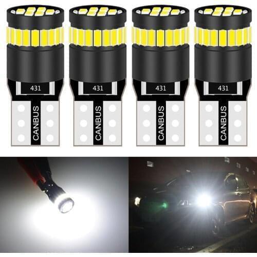 4pcs T10 W5W LED Canbus light bulb 168 194 led car Clearance Parking Lights Bulbs For VW Polo Passat b5 b6 CC Golf 4 5 6 7 Jetta