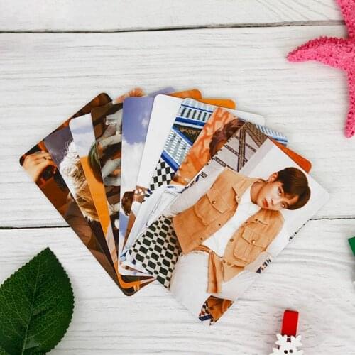 9pcs/set Kpop ATEEZ Photocard Postcard TREASURE EP.FIN ALL TO ACTION Album Photo Card ATEEZ KPOP Lomo Cards New Arrivals