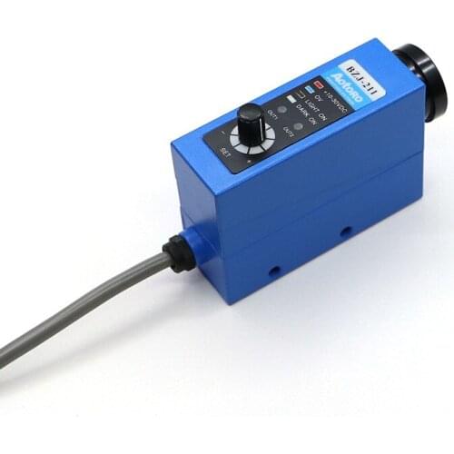 Color recognition sensor BZJ-211 mark photocell switch printing machinery