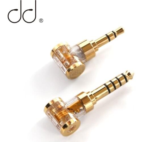 DD ddHiFi DJ35AG/ DJ44AG 2.5mm Balanced Female to 3.5mm / 4.4mm Male Earphone Jack Adapter MP3 HiFi Player Audio Converter