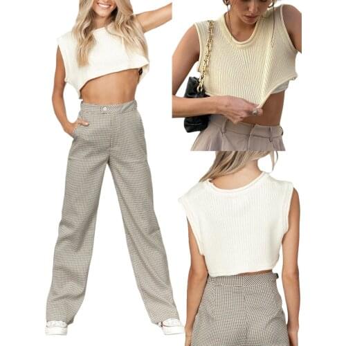 GLANE Women's Cropped T-shirts