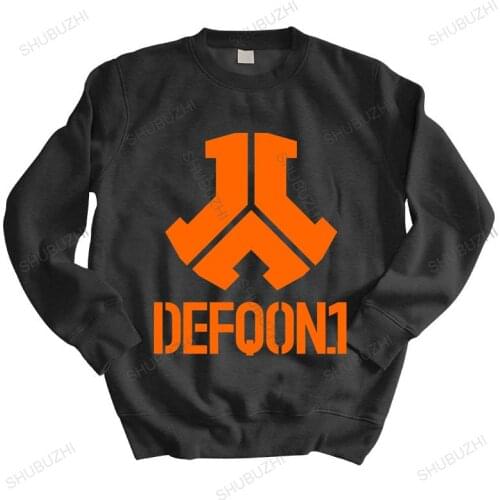 Cotton fashion Men streetwear sweatshirt Defqon.1 Q-Dance Mens Size S-3XL White hoody brand men autumn hoodie euro size