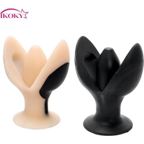 IKOKY Silicone Anal Plug Vibrator Sex Toys for Women Adult Games Prostate Massage Opening Butt Plug Electric Shock
