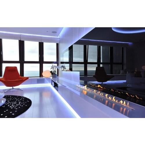 Inno-Frie 72 inch real fire intelligent smart ethanol burning fireplace insert