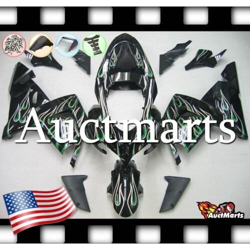 For Kawasaki Ninja ZX10R 2004 2005 04 05 Injection Plastic Fairing Kit (P/N:3d23)