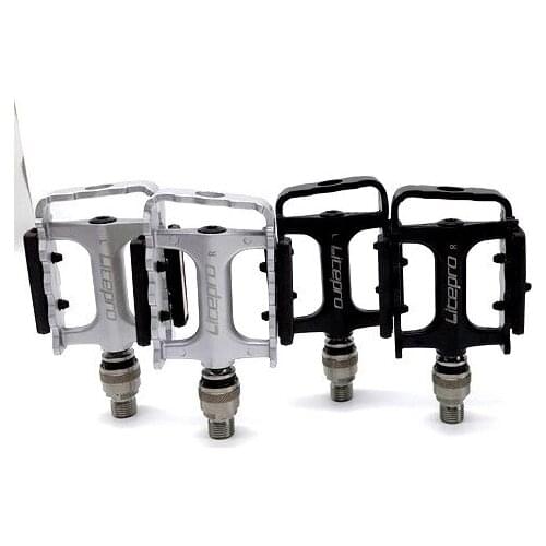 Litepro Folding Bike Pedal 3 Palin Sealed Bearing Quick Release Pedal with Pedal Extender Adapter for Brompton