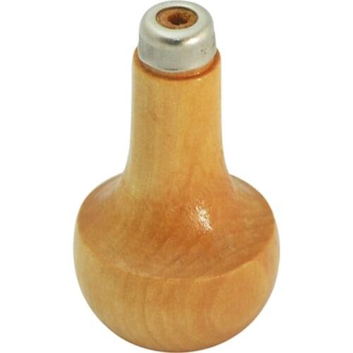 Small Mushroom shape wooden knob for jewelry making in handles and knobs 1pc Beading tool handle