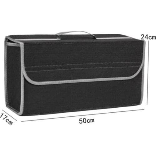 Multipurpose Collapsible Car Trunk Storage Organizer With Lid Portable Car Storage Bag Car Trunk Organizer 2 Styles