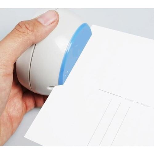 Plastic Letter Opener Safety Paper Protector Easy To Operate Envelope Open Tool Paper Cutter Blade School Office Equipment