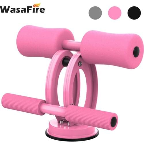 Sit-up Stand Bar Floor Assistant Stepless Adjustable Strength Abdominal Exercise Stand Ankle Support Trainer Fitness Equipment