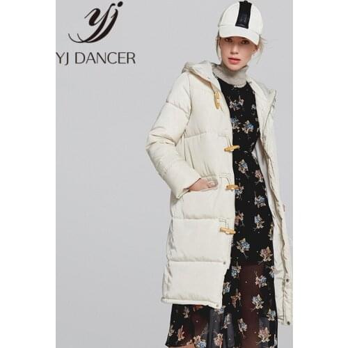 Special Price 2019 Casual New Fashion Hooded Winter Jacket Women Long Cotton Padded Thick Warm Overcoat Loose Coat Female ZZZ155