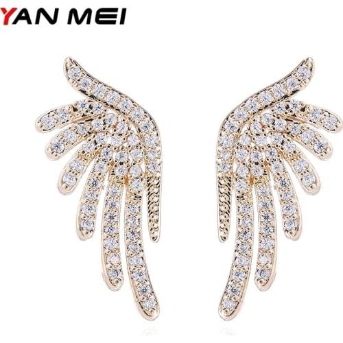 YAN MEI Stud Earrings