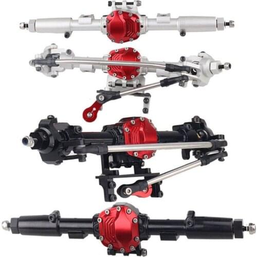 1 / 10 simulation climbing car scx10 second generation 90046 axle frame assembly refitted metal front and rear assembly